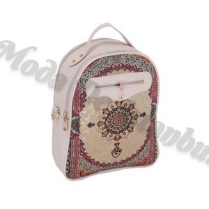 Turkish ottoman motif inspired backpack. NWT